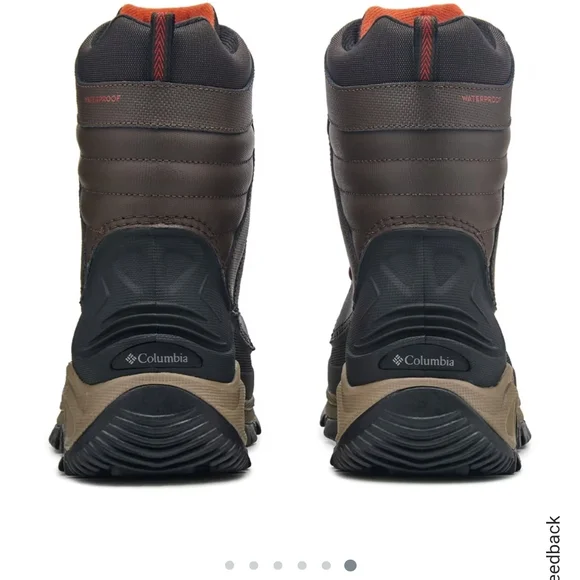 Columbia Men's Brown and Black Winter Boots - Picture 3 of 6